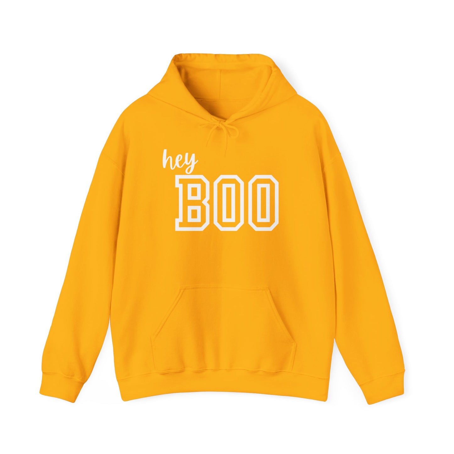 hey BOO Unisex Heavy Blend™ Hooded Sweatshirt
