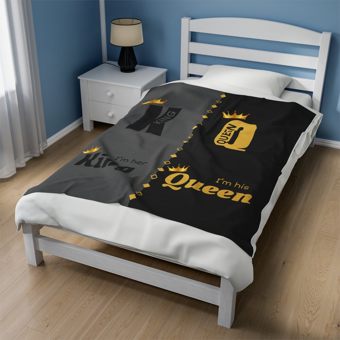 KING and QUEEN Velveteen Plush Blanket