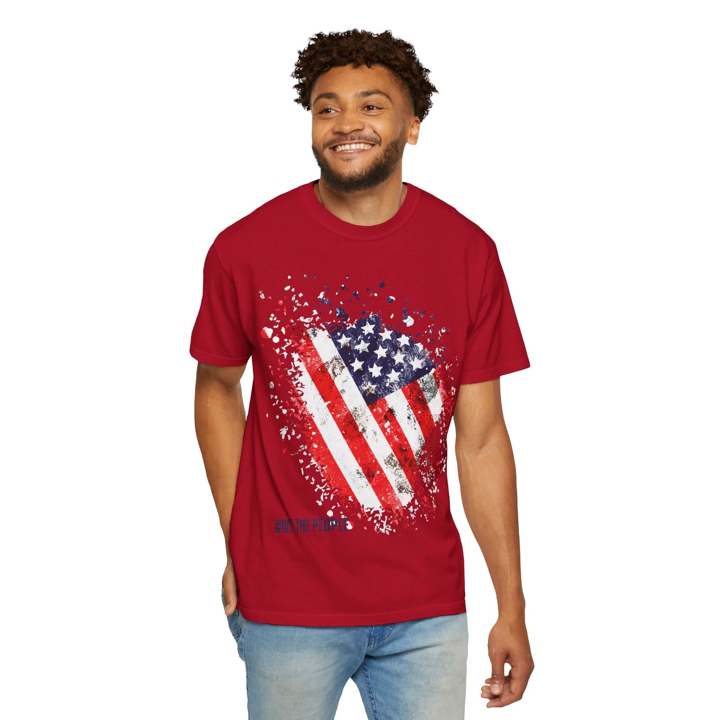 We The People 2, Unisex Garment-Dyed T-shirt