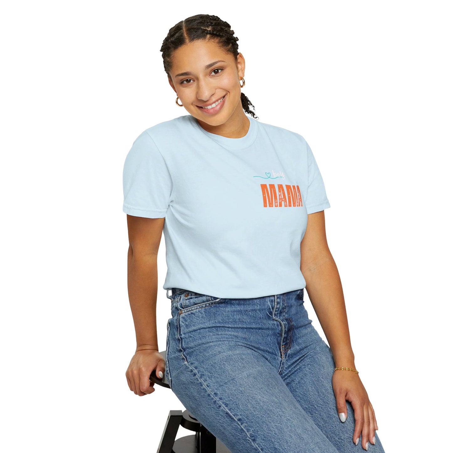 Boy MAMA, Unisex Garment-Dyed T-shirt