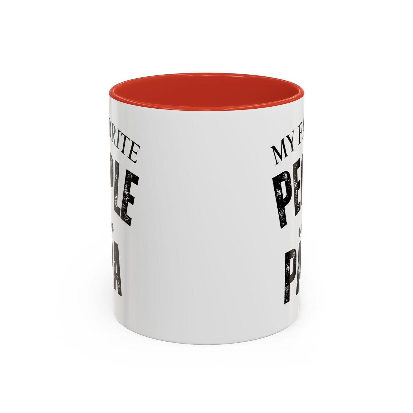 My Favorite People Call Me PAPA, Accent Coffee Mug (11, 15oz)