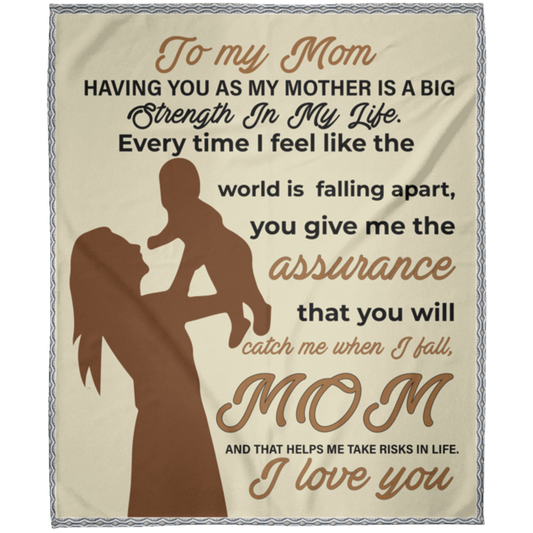 To My Mom | FLM Arctic Fleece Blanket 50x60.