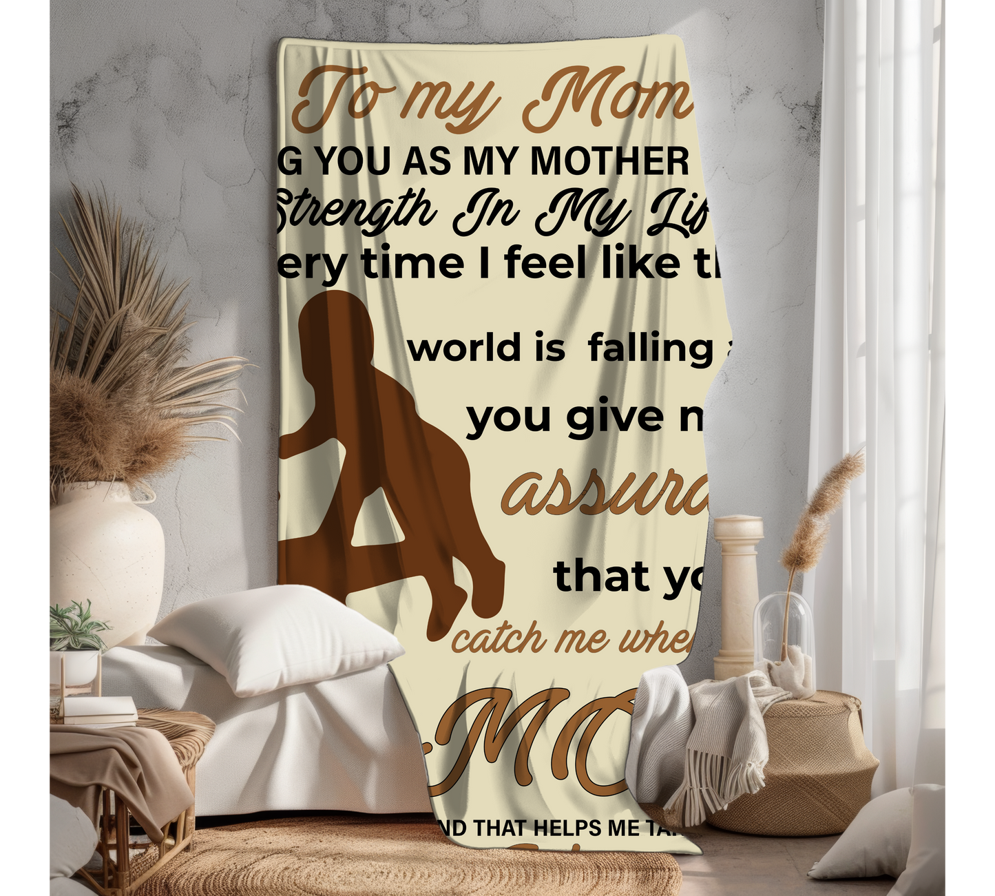 To My Mom | FLM Arctic Fleece Blanket 50x60.