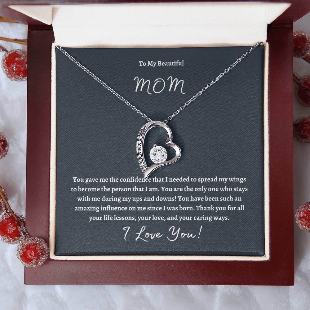 Mother's Heart Necklace