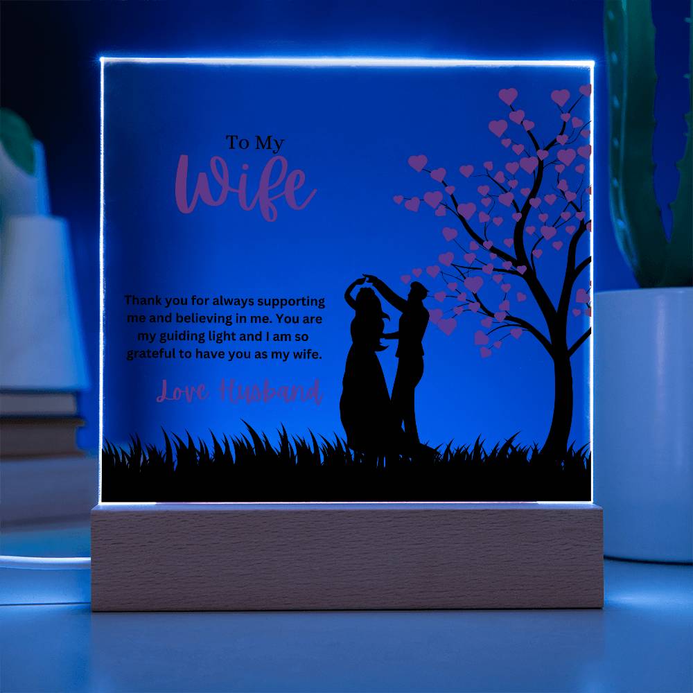Wife, To My Wife Acrylic