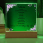 For Lovers | Square Acrylic Plaque
