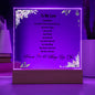 For Lovers | Square Acrylic Plaque