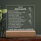 Soulmate Acrylic Night Light