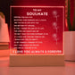 Soulmate Acrylic Night Light
