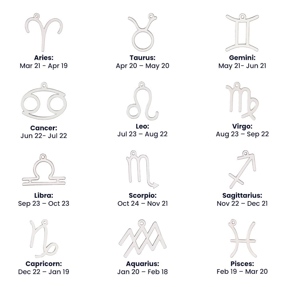 Reach For The Stars Zodiac Necklace