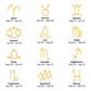 Reach For The Stars Zodiac Necklace