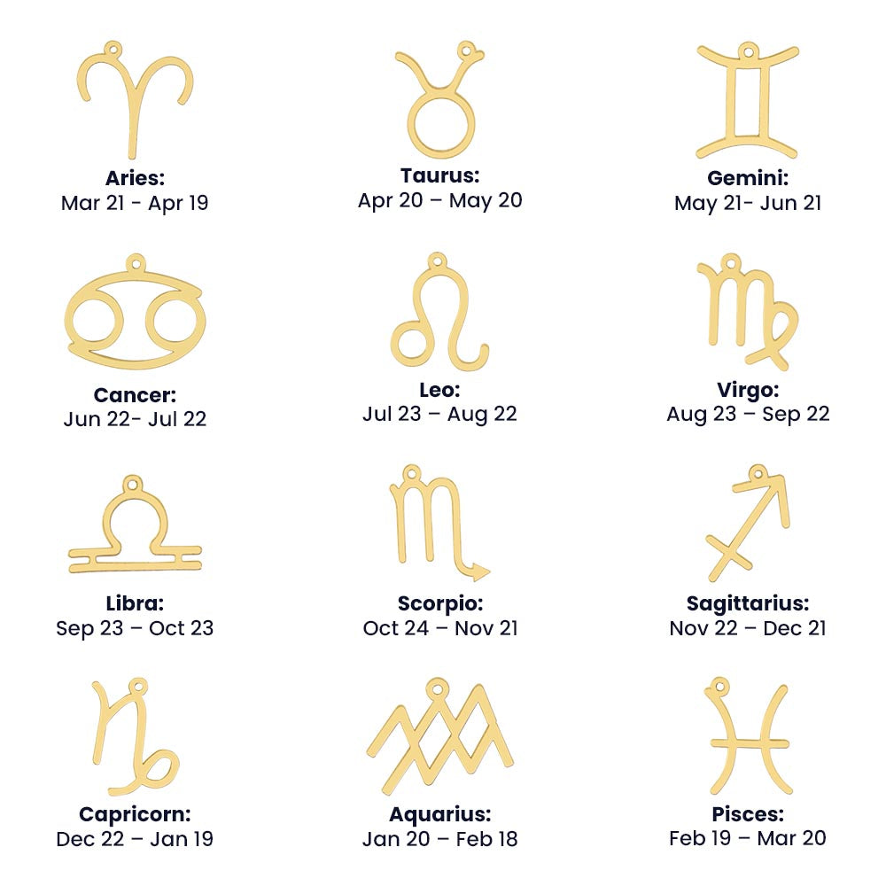 Reach For The Stars Zodiac Necklace