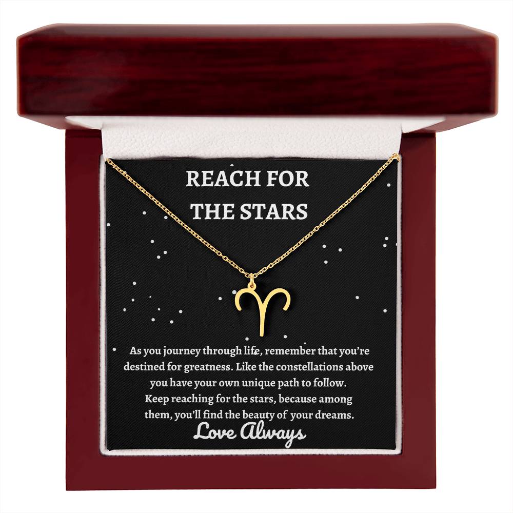 Reach For The Stars Zodiac Necklace
