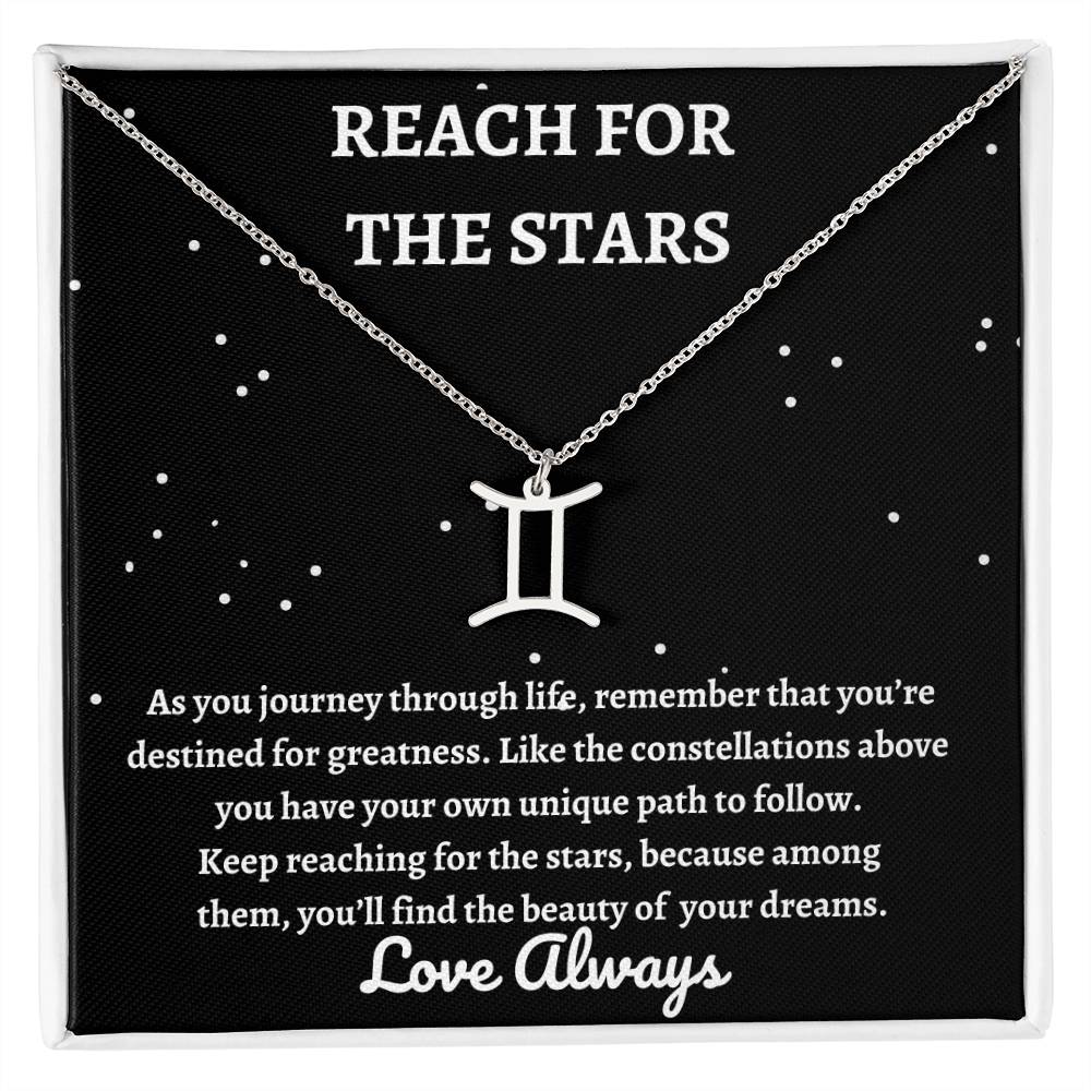 Reach For The Stars Zodiac Necklace