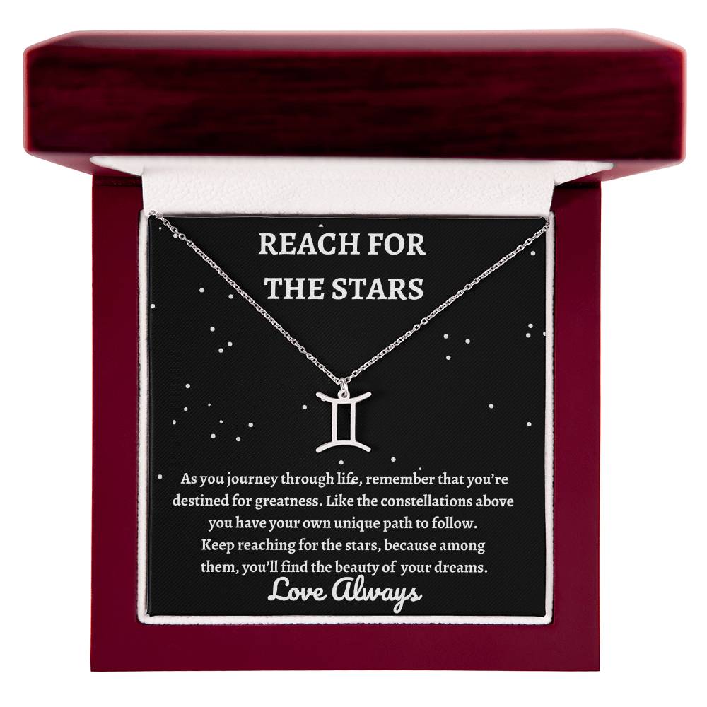 Reach For The Stars Zodiac Necklace
