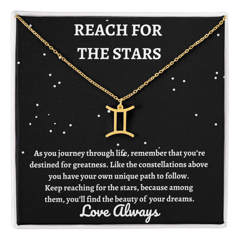 Reach For The Stars Zodiac Necklace