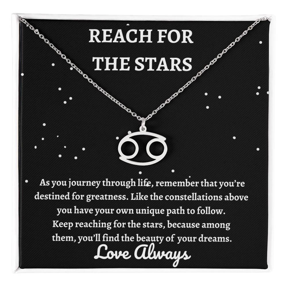 Reach For The Stars Zodiac Necklace