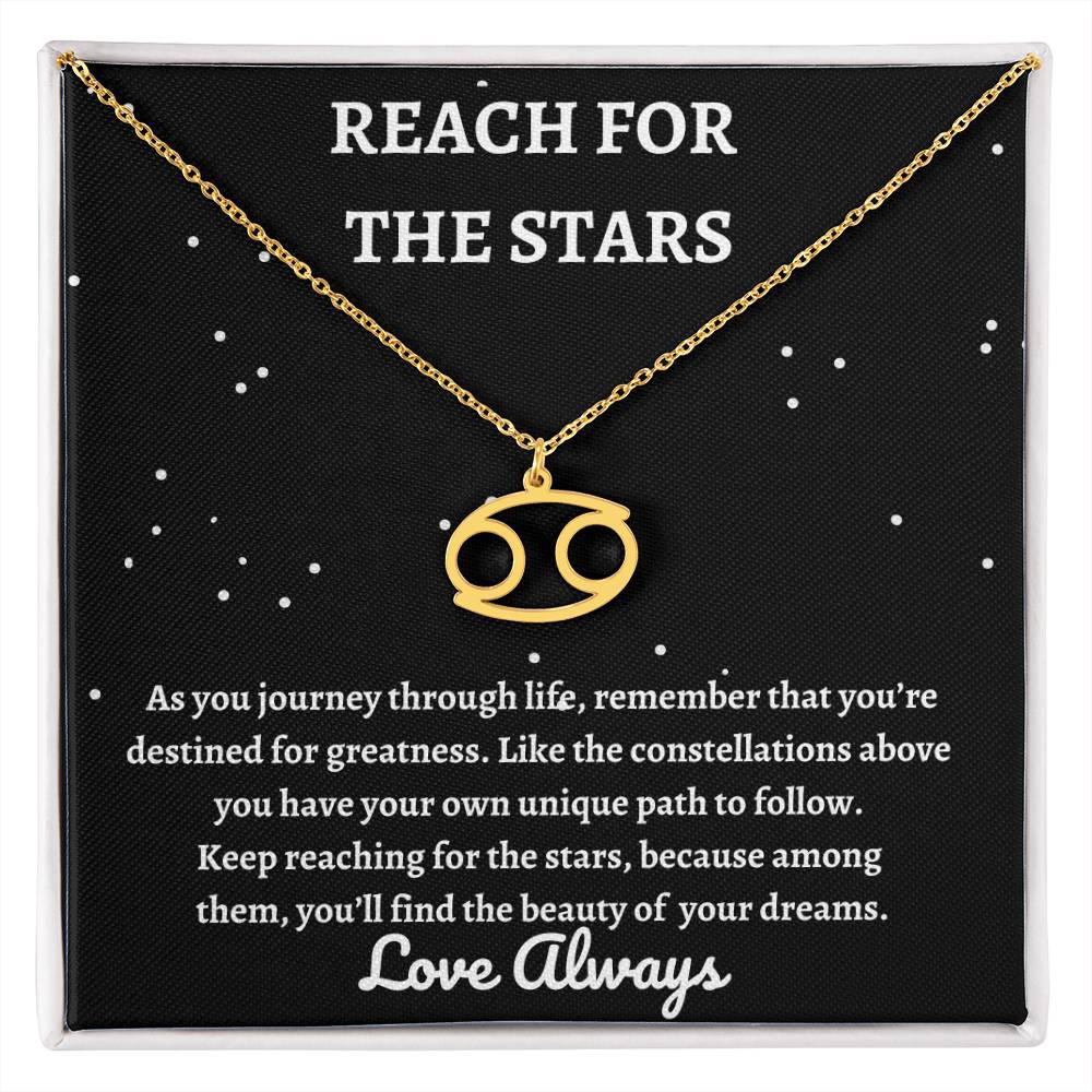 Reach For The Stars Zodiac Necklace