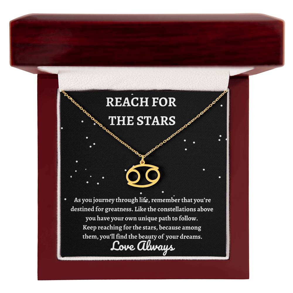 Reach For The Stars Zodiac Necklace