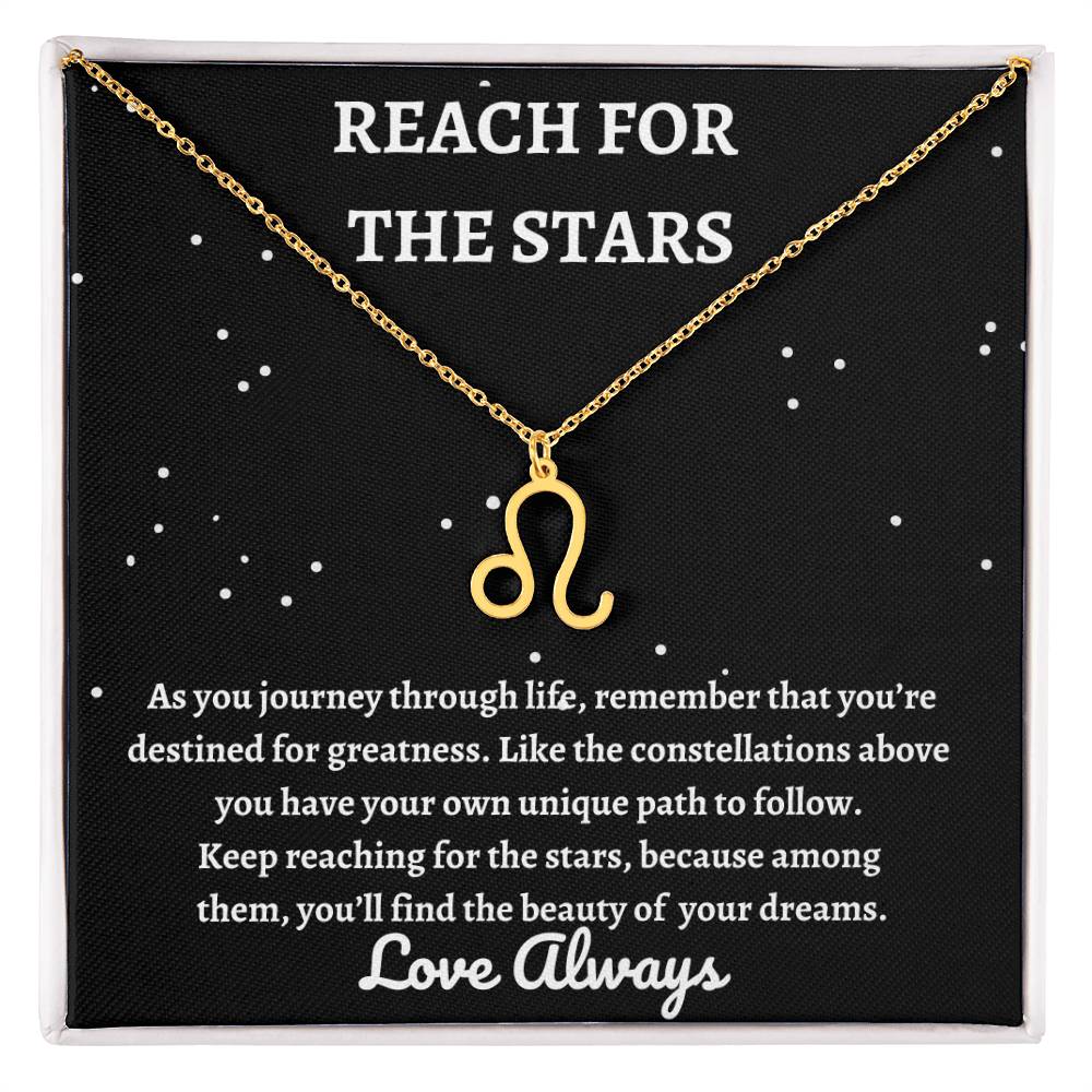 Reach For The Stars Zodiac Necklace