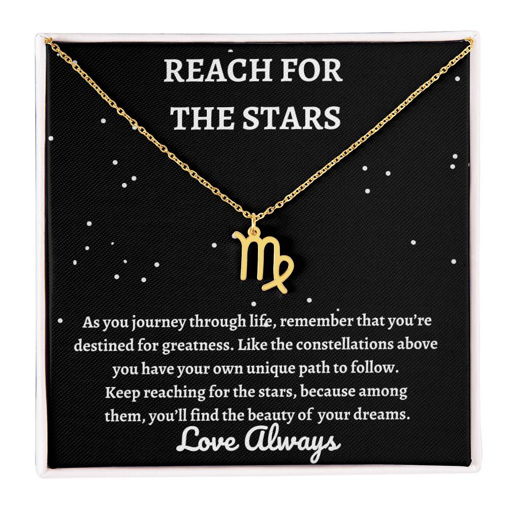 Reach For The Stars Zodiac Necklace