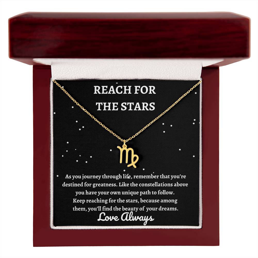 Reach For The Stars Zodiac Necklace