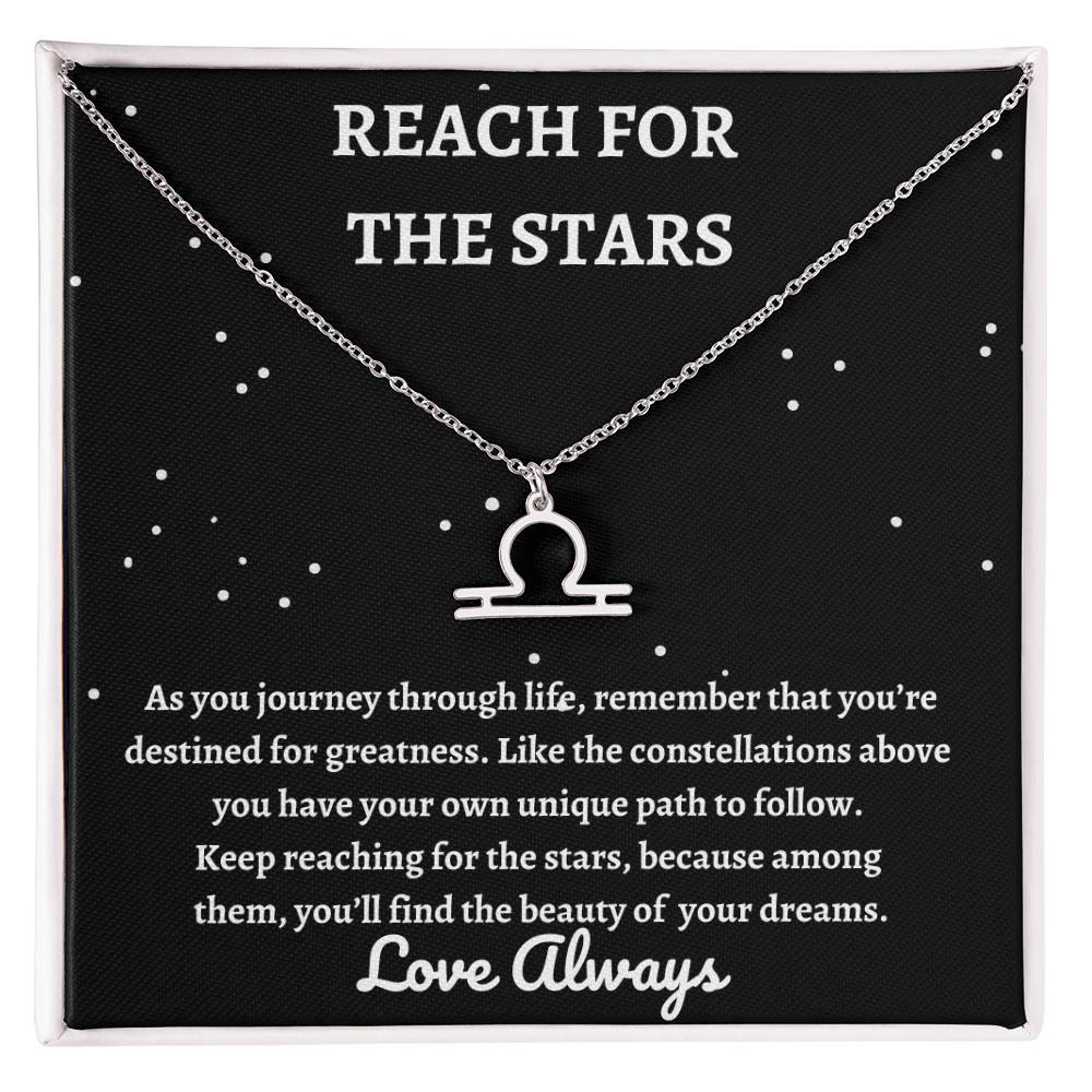 Reach For The Stars Zodiac Necklace