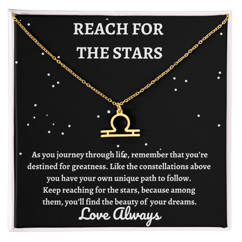 Reach For The Stars Zodiac Necklace