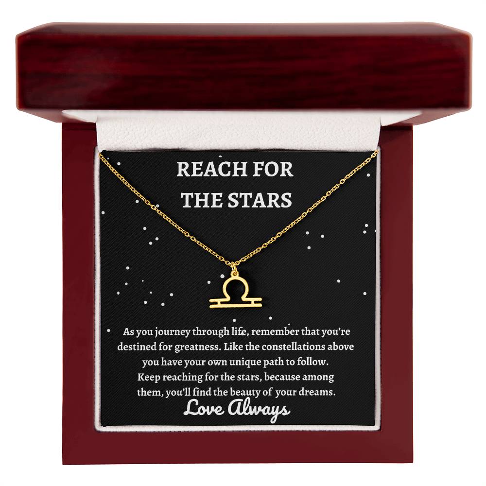 Reach For The Stars Zodiac Necklace