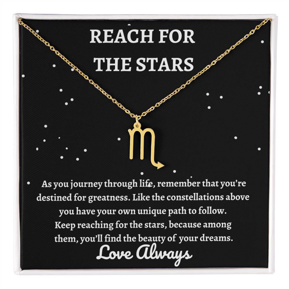 Reach For The Stars Zodiac Necklace