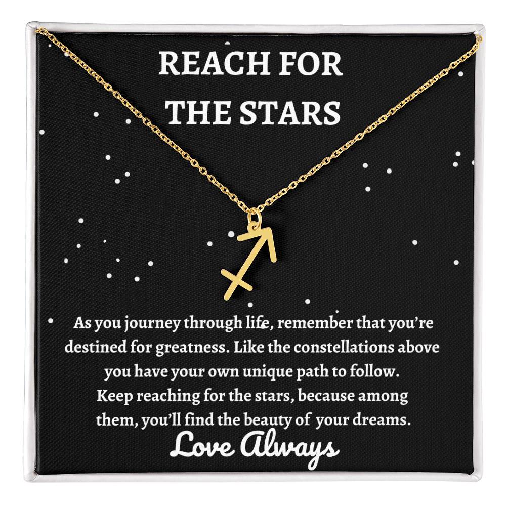 Reach For The Stars Zodiac Necklace