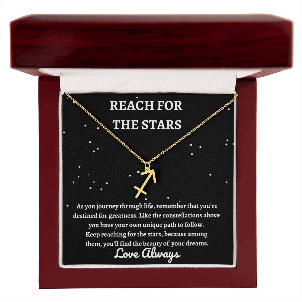 Reach For The Stars Zodiac Necklace