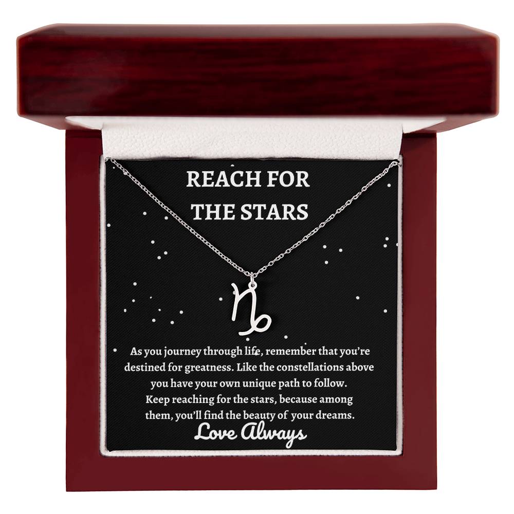 Reach For The Stars Zodiac Necklace