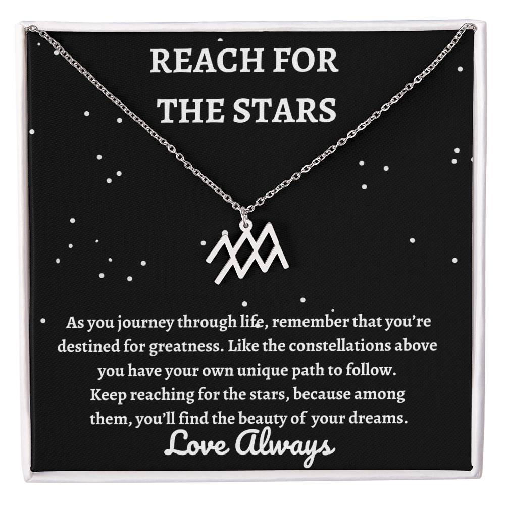 Reach For The Stars Zodiac Necklace