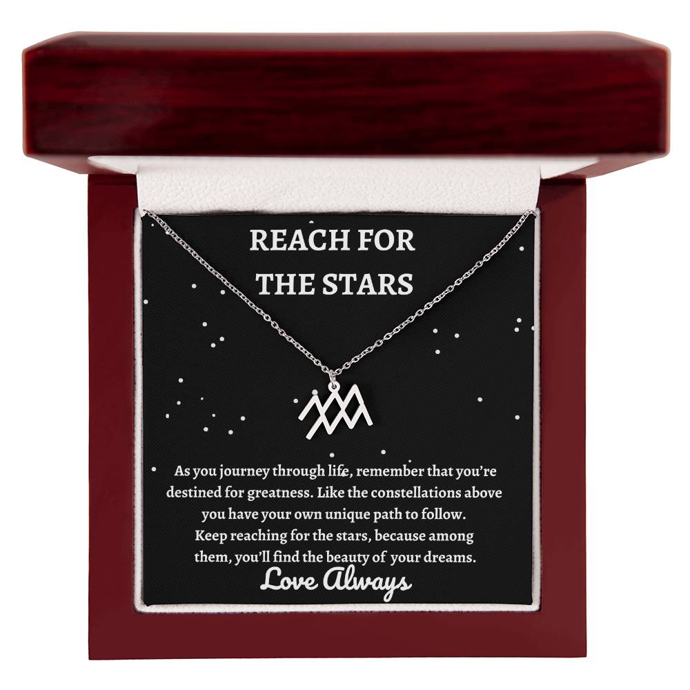 Reach For The Stars Zodiac Necklace