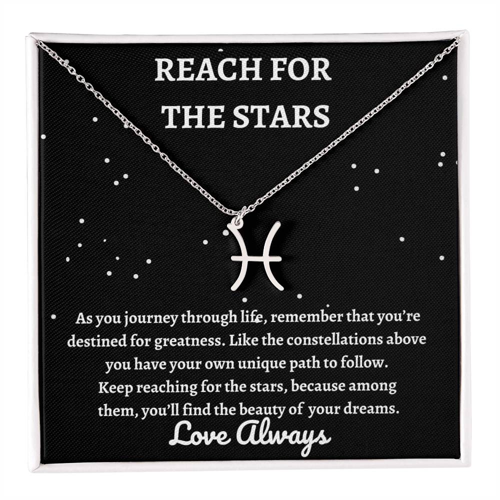 Reach For The Stars Zodiac Necklace