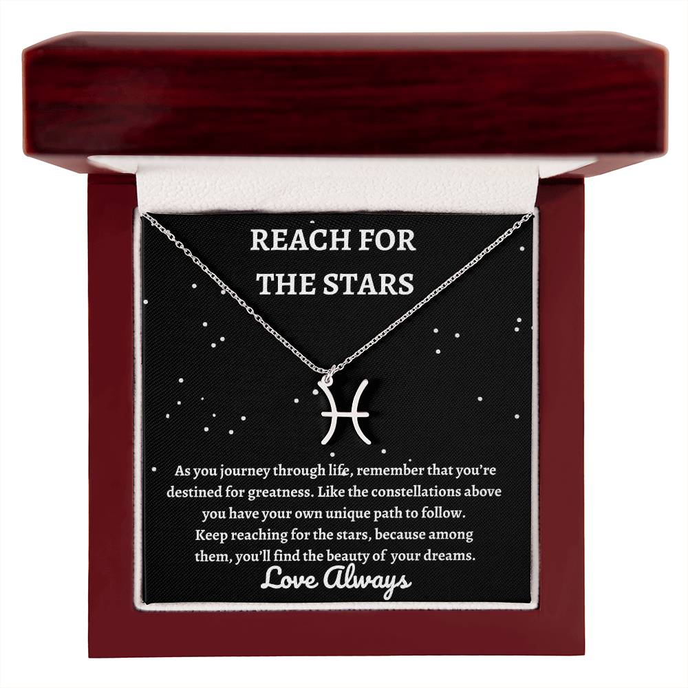 Reach For The Stars Zodiac Necklace