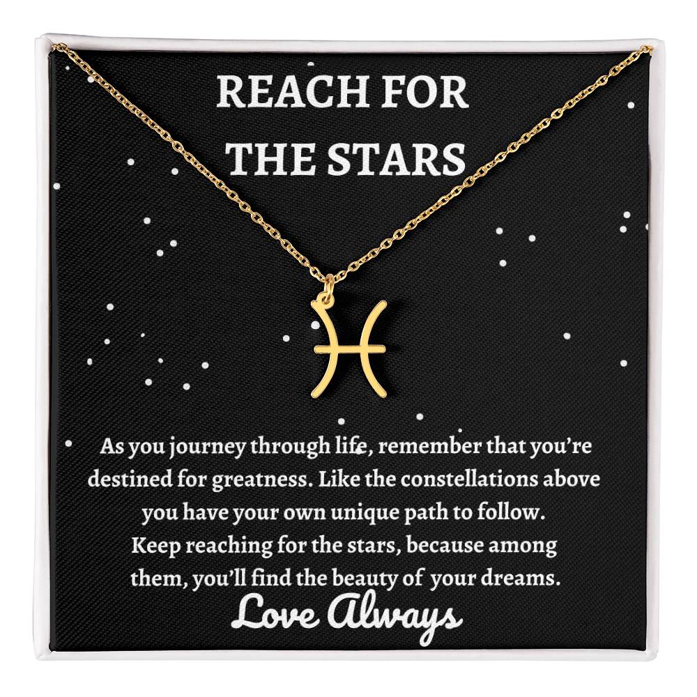 Reach For The Stars Zodiac Necklace