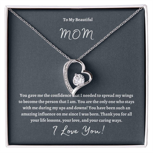 Mother's Heart Necklace