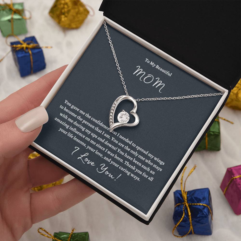 Mother's Heart Necklace