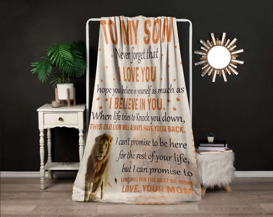 To My Son | FLM Arctic Fleece Blanket 50x60.