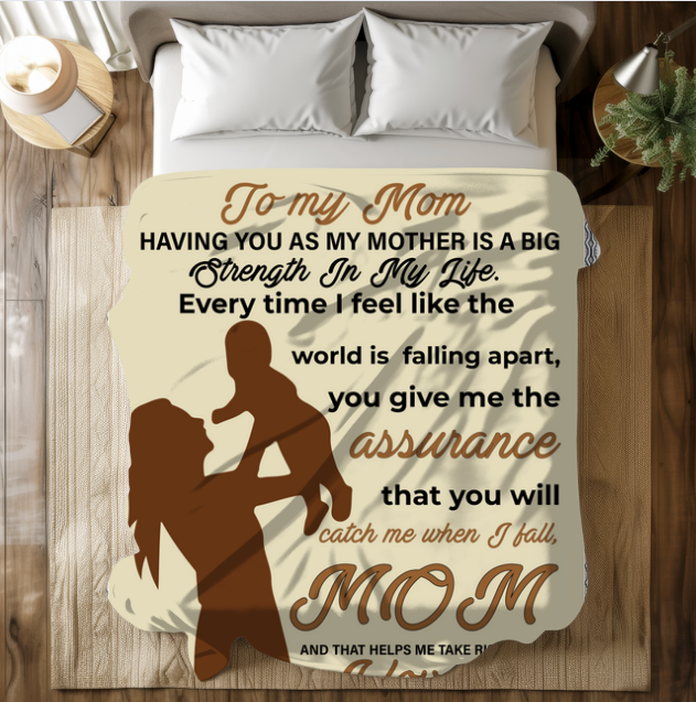 To My Mom | FLM Arctic Fleece Blanket 50x60.