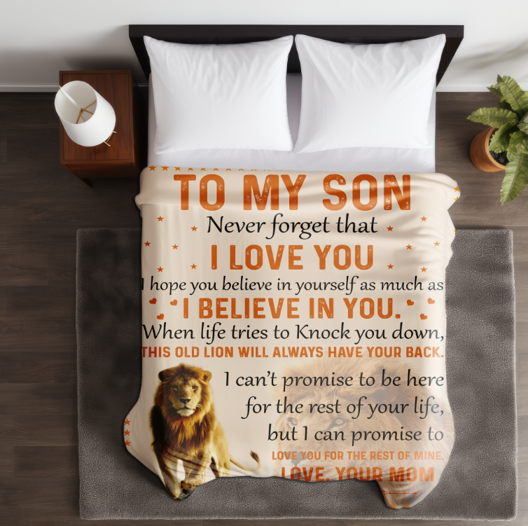 To My Son | FLM Arctic Fleece Blanket 50x60.